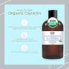 100% Organic Glycerin  USDA Certified - Perfect for DIY Beauty Products, Crafts, and Formulations  Derived From Coconut  Skin and Hair Moisturizer for Deep Hydration  16 Fl Oz  By Everyday Beauty view 3