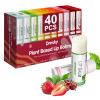 40 Pack Lip Balm Bulk, Fruit Lip Balm Variety Pack, Natural Moisturizing Balms for Dry Cracked Lips, Hydrating for Men Women Kids - 10 Flavors view 1