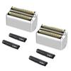 Professional Replacement Foil and Cutters for BaBylissPRO Barberology Double Foil Shaver, Compatible with BaBylissPRO Barberology FXFS2 Shaver (silver) view 1