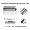 Professional Replacement Foil and Cutters for BaBylissPRO Barberology Double Foil Shaver, Compatible with BaBylissPRO Barberology FXFS2 Shaver (silver) view 2