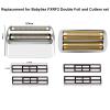 Professional Replacement Foil and Cutters for BaBylissPRO Barberology Double Foil Shaver, Compatible with BaBylissPRO Barberology FXFS2 Shaver (silver) view 4