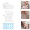 Beavorty 1set Moisturizing Foot Gloves Mittens Disposable Foot Covers and Hand Masks for Dry Clear Design Comfortable Breathable for Home view 3