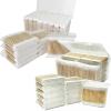 1800 ct Bamboo Cotton Swabs - Garrelett Natural Organic Cotton Buds For Ear - Ear Sticks with A Storage Box Included - Strong 100% Pure Cotton Stick for Makeup, Daily Cleaning, Pet view 1