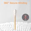1800 ct Bamboo Cotton Swabs - Garrelett Natural Organic Cotton Buds For Ear - Ear Sticks with A Storage Box Included - Strong 100% Pure Cotton Stick for Makeup, Daily Cleaning, Pet view 4