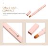 Beavorty Lip Gloss Brush Double-ended Retractable Lip Applicator for Women Portable Lipstick Tool for Precise Application and Blending Easy to Clean Makeup Brush view 4
