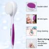 Beomeen Silicone Exfoliating Face Scrubber, 2 Pack Facial Cleansing Brush Handheld Face Exfoliator Scrubber Double Side Face Brush Cleanser for Deep Cleansing, Blackhead Makeup Removal view 2