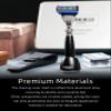 FREED Customized gifts Engraving Shaving Kit - Safety Razor with metal handle include razor base, razor travel case and 5 Razor Blade Refills,it's the best gift for men (Black) view 3