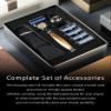 FREED Customized gifts Engraving Shaving Kit - Safety Razor with metal handle include razor base, razor travel case and 5 Razor Blade Refills,it's the best gift for men (Gold) view 4