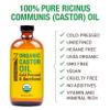 Seven Minerals New 16 fl oz Glass Bottle Castor Oil Organic Cold Pressed Unrefined Glass Bottle Pack - 100% Pure USDA Certified Organic Hexane Free view 2
