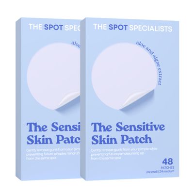 The Sensitive Skin Patch (2 Pack) | Bespoke Formula Pimple Patches for Face | Clear Skin, Gentle Touch | Results After 6 Hours | Strategically Curated Ingredients | Created By Dermatologists