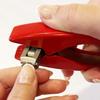 ClipperPro Omega Fingernail Clipper - Ergonomic Large Nail Clippers for Women & Men | Heavy-Duty Nail Cutters | Fingernail Clippers with 180 Swivel Head (Fire Red Edition) view 2