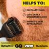The Beard Club Advanced Beard Growth Kit - Derma Roller, Growth Oil, Vitamins and Vitamin Spray, Shampoo and Boar Bristle Brush - Gift Set - Cedar view 3