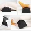 ZJchao Half Round Massage Bolster Pillow, Multifunctional High Resilience Relieving Soreness Semi Round Massage Bolster for Foot, Neck, Legs view 2