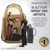 Norvell Spray Tan Overspray Reduction Fan  Works with Norvell Pop-Up Tent or Alone  Black Ventilation System for Sunless Self Tanning, Minimizes Overspray & Maintains Clean Workspace view 3