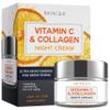 Skin 2.0 Vitamin C & Collagen Face Moisturizer  Hydrating Anti Aging Night Cream For Uneven & Dry Skin, Firms & Smooths Fine Lines  Dermatologist Tested, Korean Skin Care, Clean Beauty  1.69 Fl Oz view 1