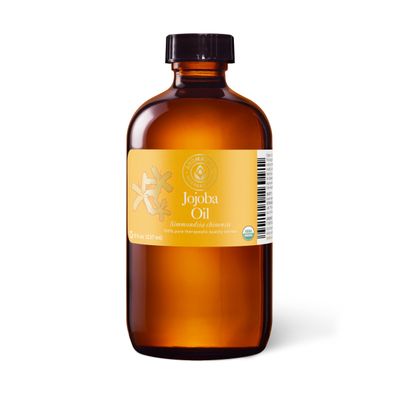 Aromatics International Jojoba Oil 8 fl oz  100% Pure, Cold-Pressed, Unrefined, Natural Moisturizer for Skin, Hair, and DIY Beauty Products