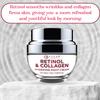 Clear Beauty Collagen & Retinol Night Cream - Firms, Hydrates & Smooths Fine Lines - Face Moisturizer For Dry Skin, Vegan, Clean Beauty - Korean Skin Care, Dermatologist Tested - 1.69 Fl Oz view 2