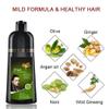 Natural Hair Dye Shampoo 3 in 1 - For Women & Men - Instant Coloring - Herbal Ingredients, Easy to Use & Long Lasting Color (Black) view 4