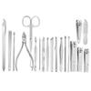 19pcs/set Pruning Nail Clippers Cutting Pliers Set Single Nail Groove Pedicure Clipper Tool Home Tool,Blue view 3
