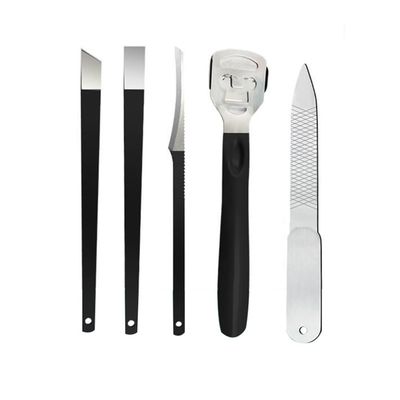 17PCS Pedicure Set kit Ingrown Toenail Trimmer Nail Clippers Cuticle Cutter Pedicure Plier Pedicure Tool,5pcs set A