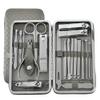 19 Pcs/Set Beauty Nail Manicure Pedicure Scissors Care Set Manicure Set Nail Clippers Tool Complete Box Nail Art,1 view 1