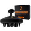 Beard Brush for Men, Silicone Beard Scrubber, Deep Cleans, Hair & Beard Exfoliator Helping Beard Shampoo Better Clean the Beard, Good Helper for Beard Oil - Eco & Reusable view 1