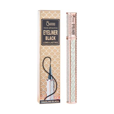 Annewi 2 in 1 Eye Liners, Quick-Drying Waterproof Long-Lasting Eye Liner Liquid Liner, Long-Lasting Cool Black, Makeup Cosmetics Tools For Women Girls