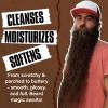 Beard Wash and Conditioner & Silicone Beard Brush Set w/Argan & Jojoba Oils - Reduce Beard Itchy, Dandruff, Beard Shampoo, Softens & Strengthens & Shine - 2 x 4 Fl Oz 120ML view 2