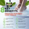 EXTRA STRENGTH Tea Tree Oil Foot Soak with Epsom Salt - Made in USA - for Toenails, Athlete's Foot, Itchy Feet, Stubborn Smelly Foot Odor, Pedicure, Foot Calluses & Soothes Sore Tired Achy Feet-2 Pack view 4