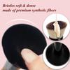 2 Pcs 4 in 1 Makeup Brush Set - Travel Size Powder/Blush, Foundation, Blending, Eye & Lip Brushes view 4