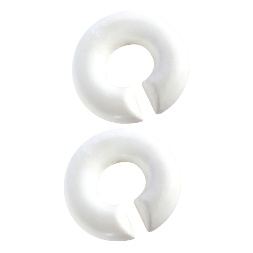 balacoo 2pcs Cooling Neck Pillow Massager Reusable Face Face Down Mats Washable Spa