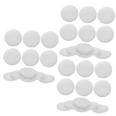Beaupretty 36pcs Velour Powder Puff for Face Makeup Rounded Pads for Loose Powder Application Compact for Home and Salon Use for Smooth Finish and Easy Carrying