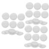 Beaupretty 36pcs Velour Powder Puff for Face Makeup Rounded Pads for Loose Powder Application Compact for Home and Salon Use for Smooth Finish and Easy Carrying view 1