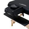 Master Massage Gibraltar 32" Width Olympic LX Portable Massage Table- Extra Wide for Larger Clients, Supports.- Tattoo Spa Salon Facial Beauty Bed, Lash Tables Black (Black) view 4