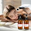 Tanlade 12 Pcs Glass Pump Bottle Dispenser 4 oz Travel Bottles with Pump Refillable Glass Containers for Toiletries Lotion Liquid Soap Shampoo Essential Oils Cosmetic Travel Accessories(Amber) view 4