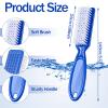 Mifoci 120 Pcs Handle Grip Nail Brush for Cleaning Fingernails Cleaner Scrub Brush Bulk Hand Cleaning Brushes Soft Stiff Bristles Pedicure Manicure Tools for Nail and Toe(Cute Color) view 2