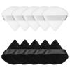 10-Piece Triangle Makeup Puff Set for Face - Soft Body Cosmetic Foundation Powder Puff for Loose Powder - Wet and Dry Makeup Application Tool view 1