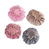 balacoo 12pcs Double-layer Bathing Cap Reusable Shower Cap for Women Hair Salon for Styling view 3