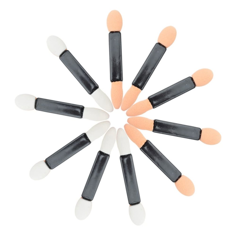 Balacoo 100 Pcs Eyeshadow Foam Eye Shadow Brush Sponge Makeup Eyeshadow Brush Makeup Eye Shadow, mediumx2pcs