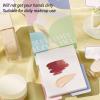 200 Sheets Nail Art Cosmetic Palette Paper Disposable Nail Art Palette Paper Mix Colors for Daily Use view 3