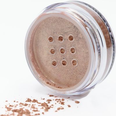 Pure Ziva Adobe Glaze Copper Bronze Light Red Pink Loose Eyeshadow Powder Pigment, Single Glitter Mineral Dust Jar Pot, Vegan, Talc & Paraben Free, No Animal Testing & Cruelty Free