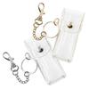 Beatifufu 2pcs Lipstick Holder for Purse Lip Gloss Storage stick Keychain Sleeves stick Holder Covers Gloss Organizer s Keychain stick Case Pvc Travel Mini Bag Key Chain view 1
