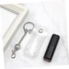 Beatifufu 2pcs Lipstick Holder for Purse Lip Gloss Storage stick Keychain Sleeves stick Holder Covers Gloss Organizer s Keychain stick Case Pvc Travel Mini Bag Key Chain view 3