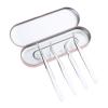 4PCS Eyelash Tweezers Stainless Steel Straight + Curved Colored Tweezers For Nail Art Sticker Makeup Tool Clip Pliers Eyelash Extension Tweezers 4PCS Lash Tweezers Set False Eyelash Extension Clip view 3