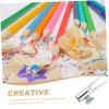 POPETPOP 4pcs Convenient Portable Eyebrow Pencil Sharpener for School Supplies Boys and Girls Sharpener Makeup Liner view 2