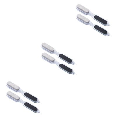 FRCOLOR 6pcs Foot File Callus Remover Tool Double Sided Pedicure Rasp Pumice Stone Exfoliation Smoother Kit for Feet Nail Brush Easy