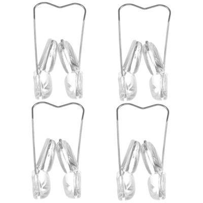 Mipcase 4pcs Nose Lifting Shaper Clip Nose Bridge Corrector for Slimming and Straightening Ergonomic Design for Daily Use Unisex Beauty Tool