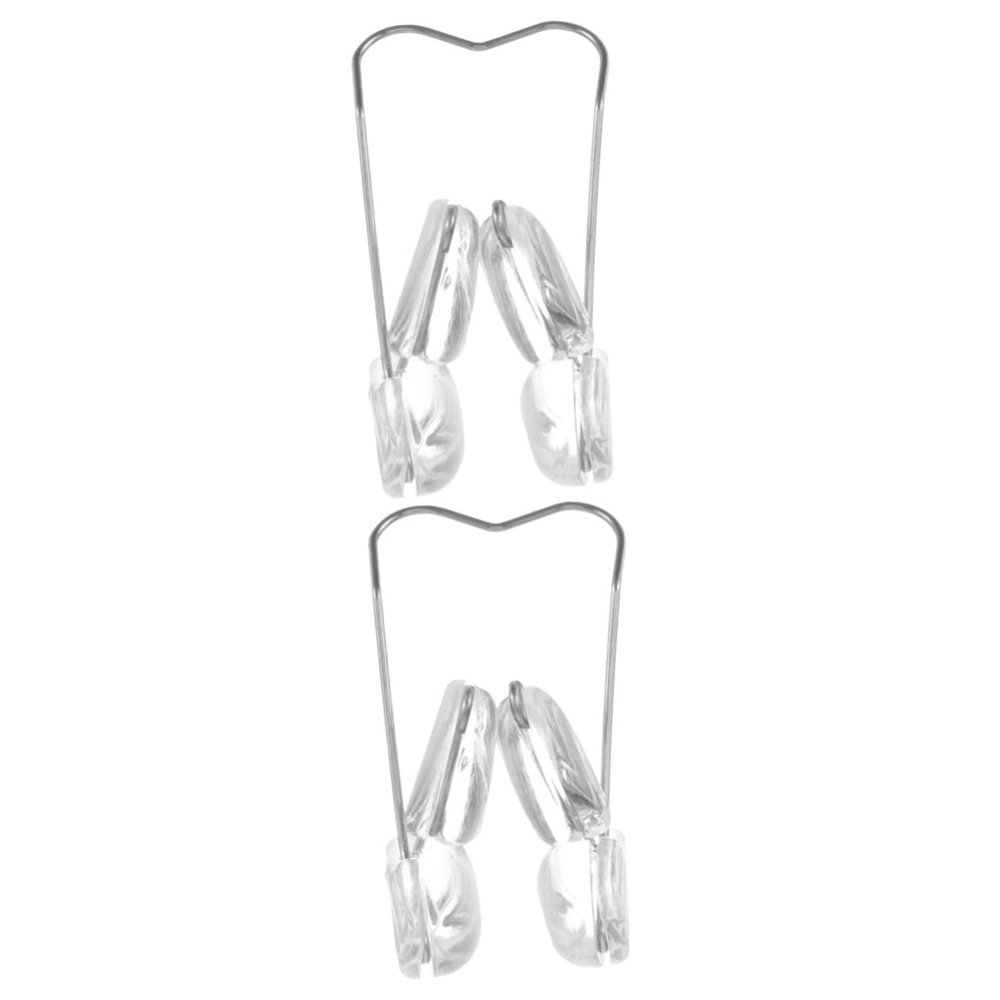 POPETPOP 2pcs Nose Lifting Shaper Clip for Women Transparent Beauty Tool for and Straightening Nose Bridge Adjustments
