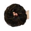 Women Bun Scrunchies Brazilian Human Hair Messy Bun Chignon Extension Fluffy Bun Hair Scrunchies Extension Curly Wavy Messy Remy Human Hair Extensions Chignon for Women Bun Hair (Color : P1B-30) view 1