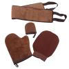 Self Tanning Mitt, 4 Pcs Soft Flocking Waterproof Membrane Oil Paint Exfoliating Sunless Reversible Self Tanner Mitt Easy to Apply Glossy Tanning Glove Sunless Tanner Mitt view 1
